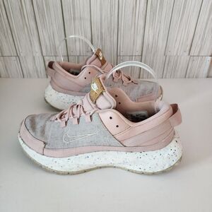 Women's Pink Oxford Nike Crater Remixa Running Comfort Sneakers Size 8